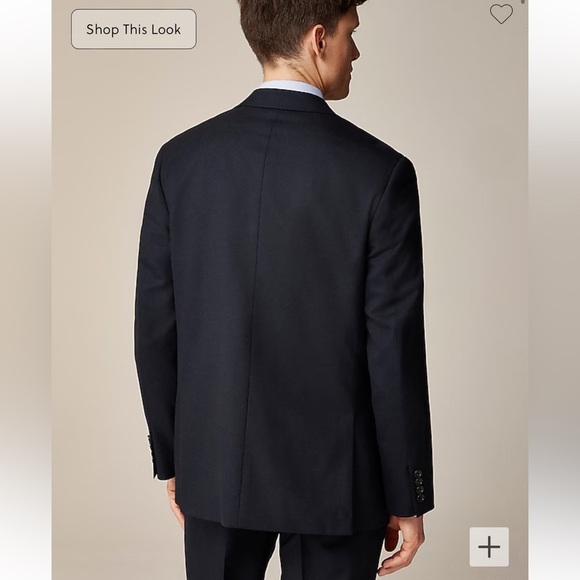 J Crew x Loro Piana NWT Kenmare Relaxed-fit Suit Jacket in Italian Wool Sz 46L - Picture 4 of 15